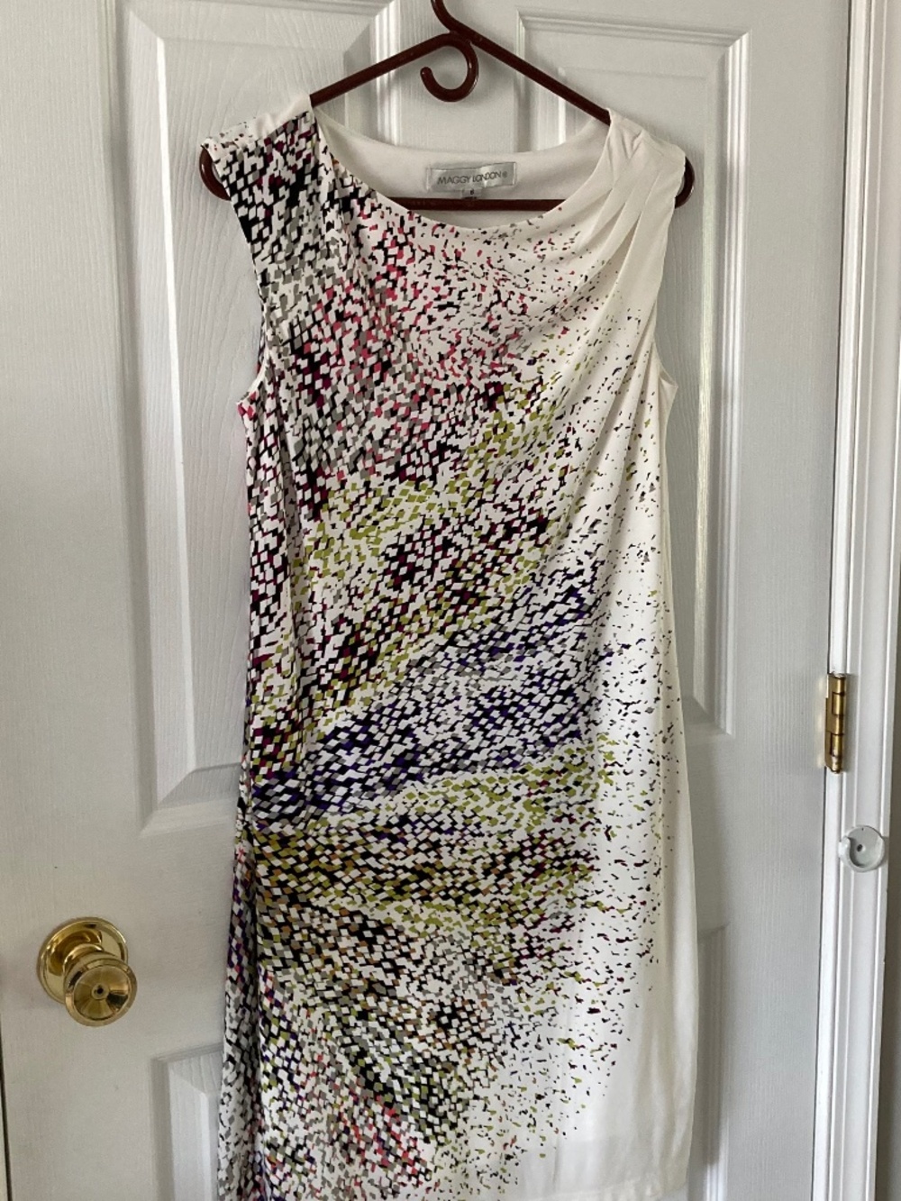 Cute Party Dress with Paint Splatters